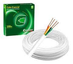 CABO PARA ALARME 2PX24-50 CCA VIAS MULTICORES 1M BRANCO