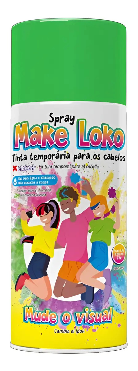 TINTA MAKE LOCO BRILHO 120ML VERDE 1X1