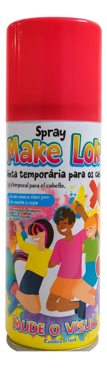 TINTA MAKE LOCO BRILHO 120ML VERMELHO 1X1