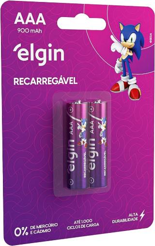 PILHA RECARREG. 900A AAA ELGIN C2