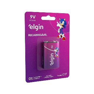 BATERIA ALCALINA  9V RECAR.ELGIN