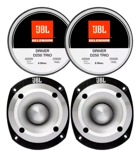 JBL-SELENIUM DRIVER D250 TRIO 8R 200W RMS FENOLICO