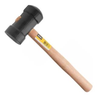 MARTELO BORRACHA 60MM PRETO VONDER