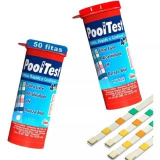 TESTE PISCINA FITA 4EM1 POOLTEST C50