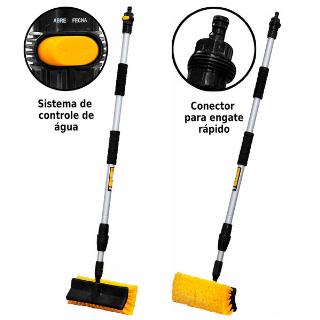 VASSOURA EXTENSIVEL 1.7M C/ENT DE AGUA V
