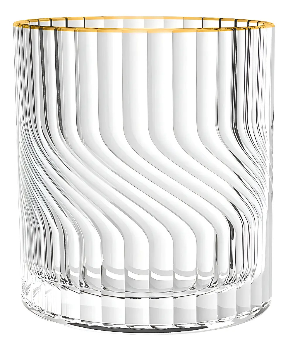 JG DE COPOS BAIXO EM VIDRO DUNAS C/ FILETE DR 340 ML 6 PCS