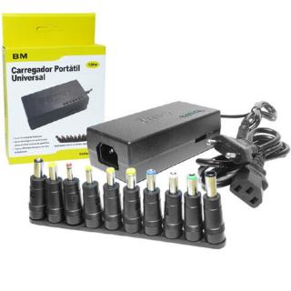 CARREGADOR UNIV PARA NOTEBOOK 120W B-MAX