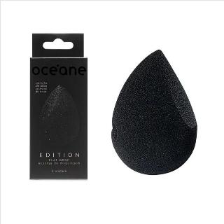 FLAT DROP OCEANE - ESPONJA DE MAQUIAGEM./PRETO - .