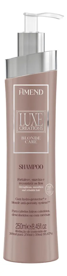 AMEND SHAMPOO LUXE CREA BLONDE 250ML