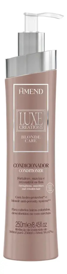 AMEND COND LUXE CREA BLONDE 250ML