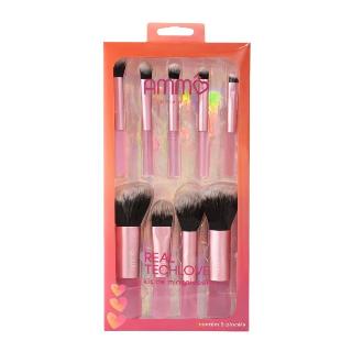 KIT DE 9 PINCEIS REAL TECHLOVE AMMO BEAUTY
