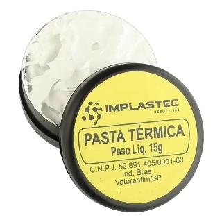 PASTA TERMICA PARA PC 15G - IMPLASTEC