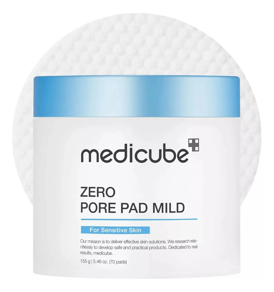 Medicube Zero Pore Pad Mild - Pads Tonificantes 155g 155g