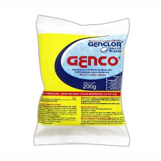 CLORO PISCINA TABLETE GENCLOR 200G GENCO