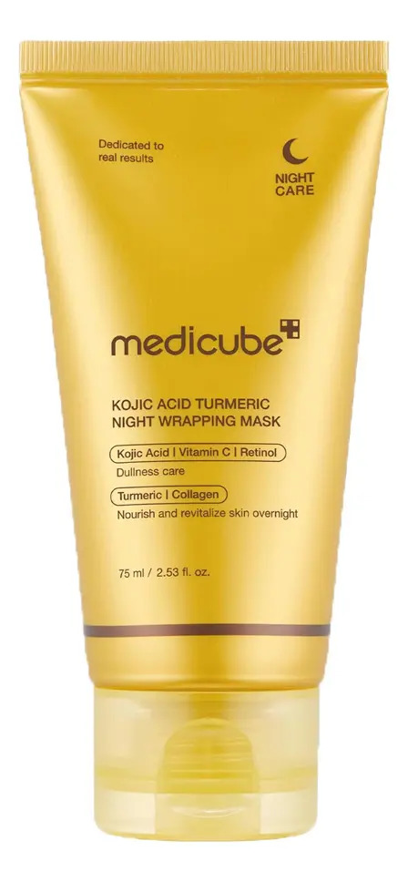 KOJIC ACID TURMERIC NIGHT WRAPPING MASK 75ML