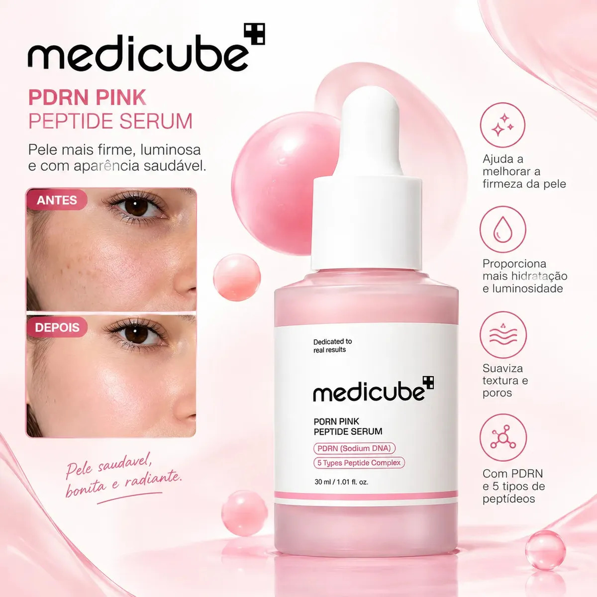PDRN PINK PEPTIDE SERUM 30ML