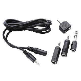 KIT ADAPTADOR CABO P2 ST+J2 ST 1,80M C/ 4 ADAPTADO