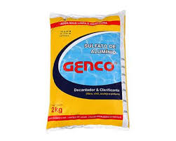 DECANTADOR SUFATO DE ALUMINIO 2KG GENCO