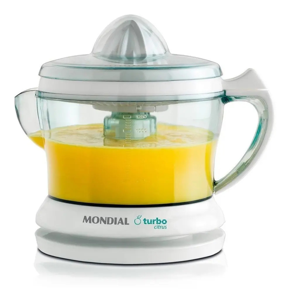 ESPREMEDOR MONDIAL FRUTAS TURBO CITRUS BRANCO 220V