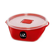 POTE PLAST C/TAMPA RED 0800ML VRM UZ