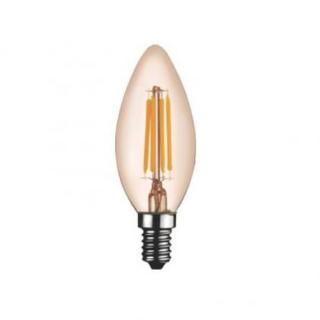 LAMPADA LED VELA C35 FILAMENTO RETRO 3W AUTOVOLT 2