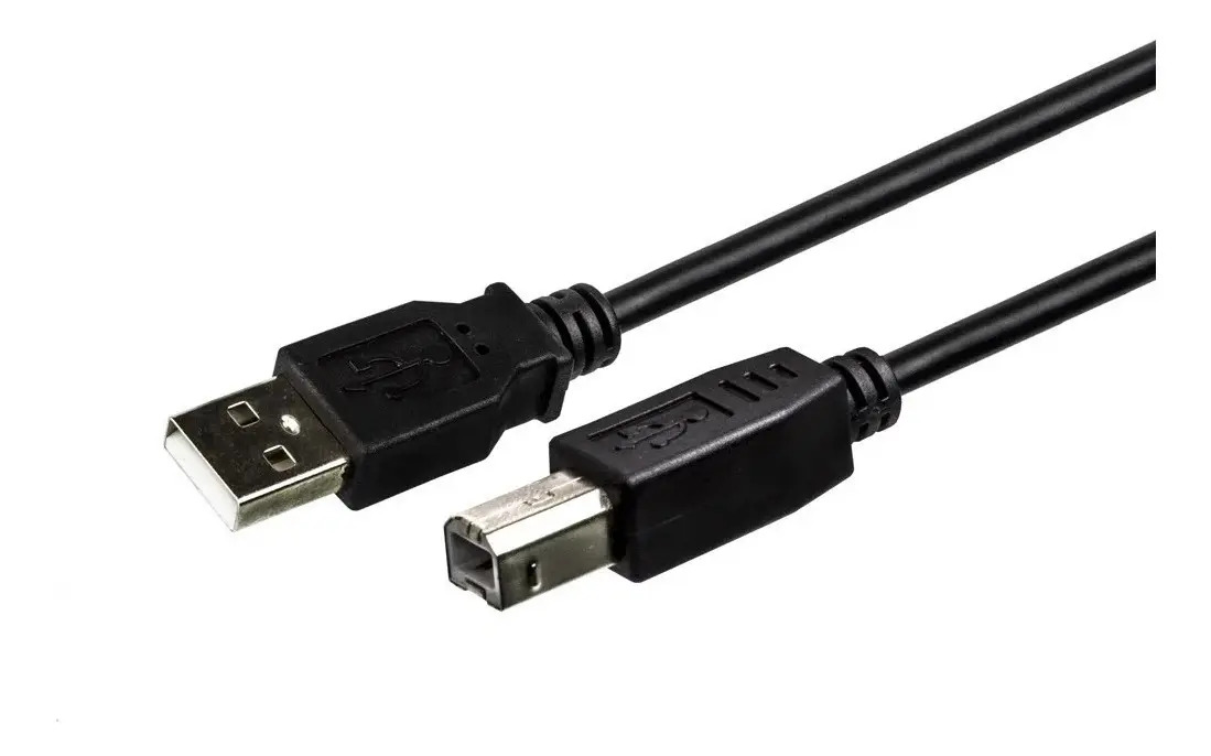 CABO USB A MACHO PARA USB B MACHO 2.0 1.80MTS