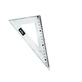 ESQUADRO PLASTICO COLOR FLEXIVEL 60 GRAUS VMO