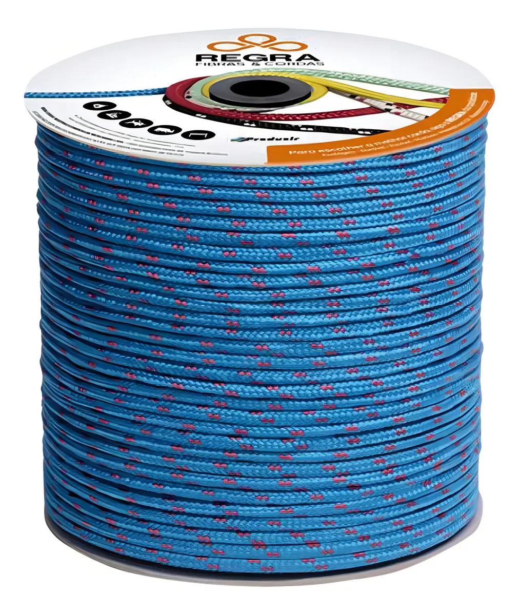 CORDA PP TROPICAL 03MM MULTIC RIOMAR 1M