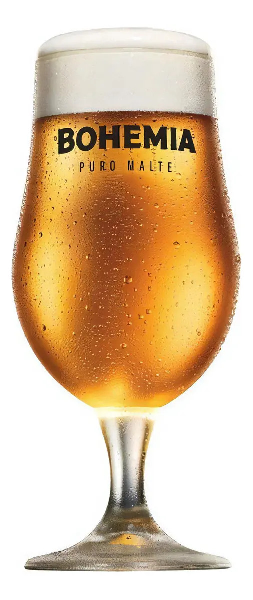 TAÇA CERVEJA 380ML  BOHEMIA