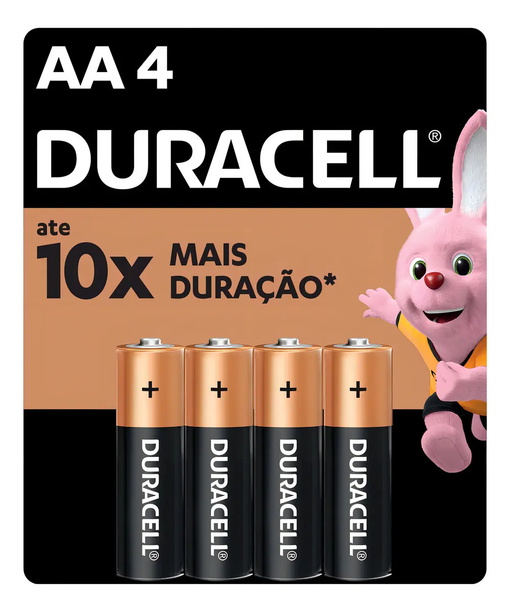 PILHA DURACELL AL.PQ. AA4 4X1