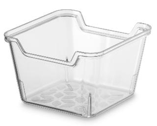 ORGANIZADOR DE GAVETA 85X85 TRANSPARENTE TRANLUCID