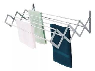 VARAL ROUPA SANFONADO 80CM SECALU