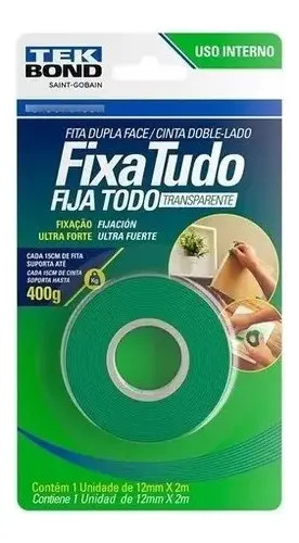 FITA DUPLAFACE BANAN 12X2 INT. TEKBON