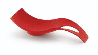 APOIOS P/ COLHER VERMELHO SOLIDO DE PLASTICO