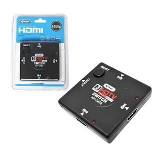 SWITCH HDMI 3 PORTAS X-CELL 1080P XC-HUB-HDMI
