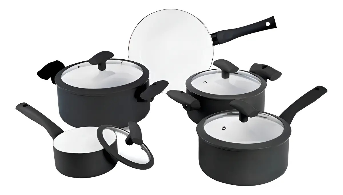 CONJUNTO PANELA SPÇ PRETO HERCULES PA300-5PPR