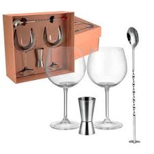 JG TACAS DE CRISTAL PARA GIN BOHEMIA 04 PCS