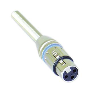 CONECTOR FEMEA NIQUEL C/MOLA Q-7BL