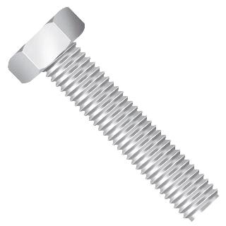 PARAFUSO FRANCES GALV A 1/4X2