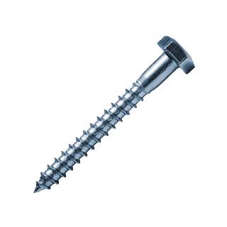 PARAFUSO SEXT ROSC DOBER ZIN B 1/4X50