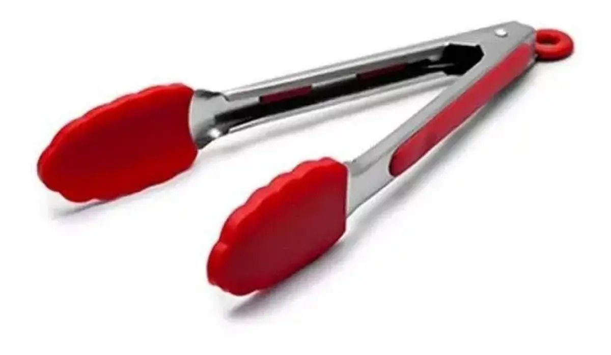 PEGADOR DE SILICONE VERMELHO 30 CM