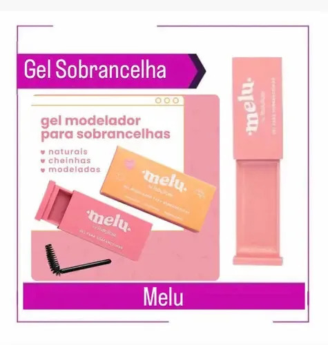 GEL PARA SOBRANCELHA MELU RUBY ROSE
