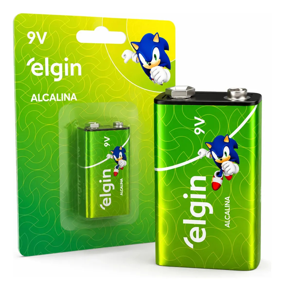 BATERIA ALCALINA 9V ELGIN