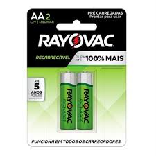 PILHA RAYOVAC RECARREG. 650A  AAA C2