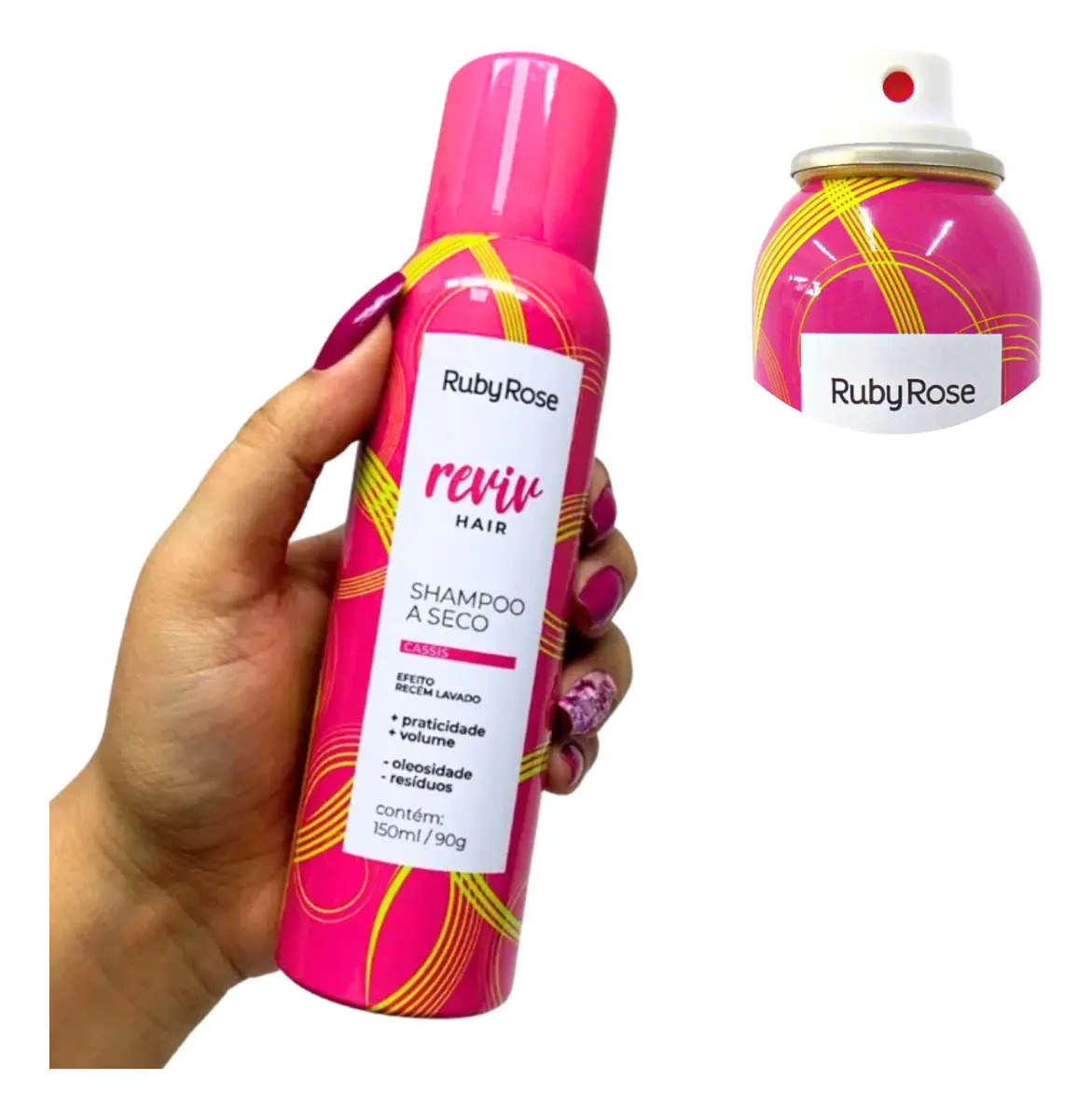 HB 804 SHAMPOO A SECO CASSIS REVIVE RUBY ROSE