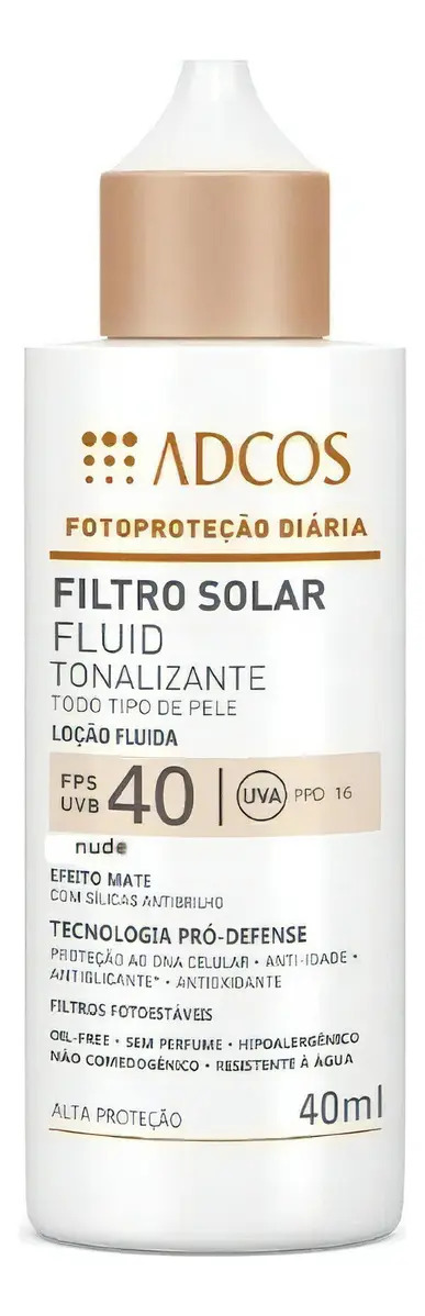 FILTRO SOLAR FLUID TONAL FPS40 NUDE