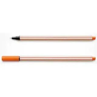 CANETA COMPACTOR 0.4 MICROLIN LARANJA