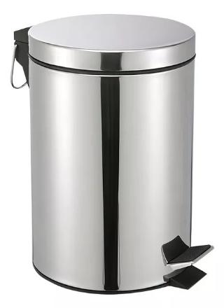 LIXEIRA REDONDA 5L INOX VONDER