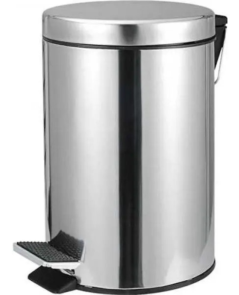 LIXEIRA REDONDA 5L INOX VONDER