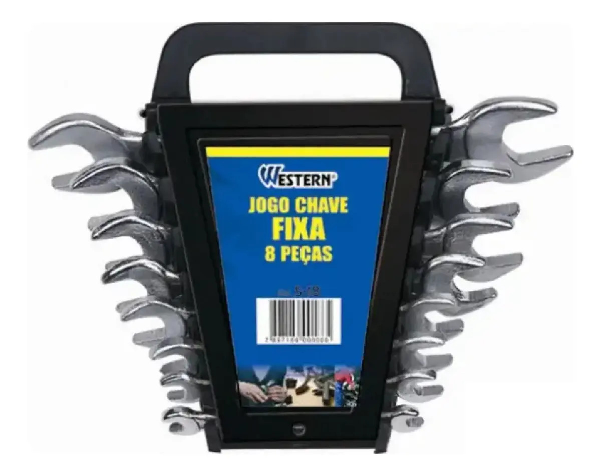 KIT CHAVE FIXA 6A22 RK 8PC